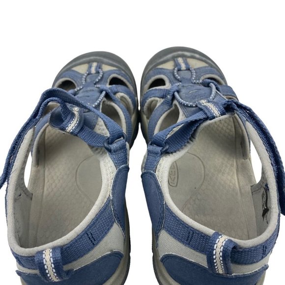 KEEN Blue Grey Closed Toe Washable Water Hiking Outdoor Shoes Sandals US 6 - Picture 8 of 16